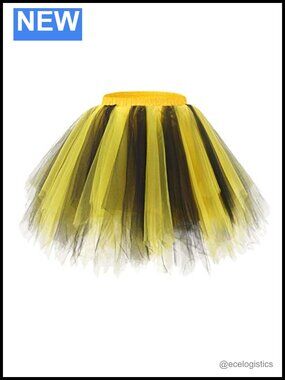 Bridesmay Tutu Skirt 50s Vintage Ballet Bubble Dance Cosplay Party